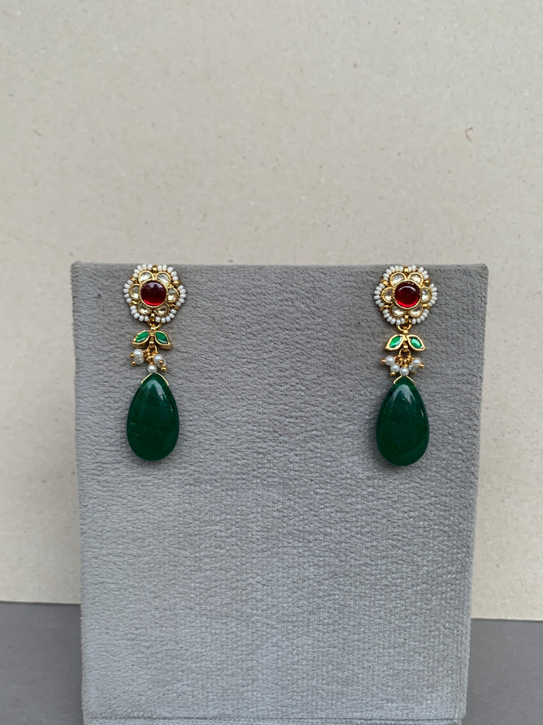 TN519M Jadau Earrings