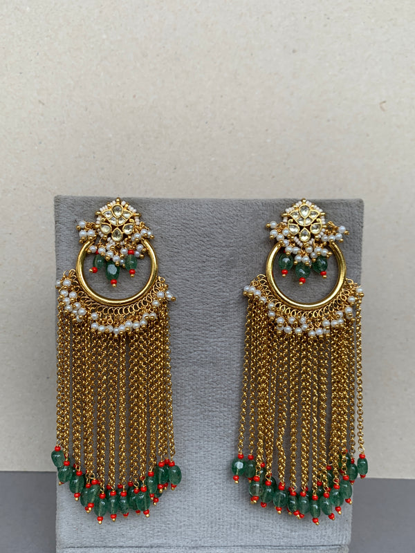 TN540 Jadau Earrings