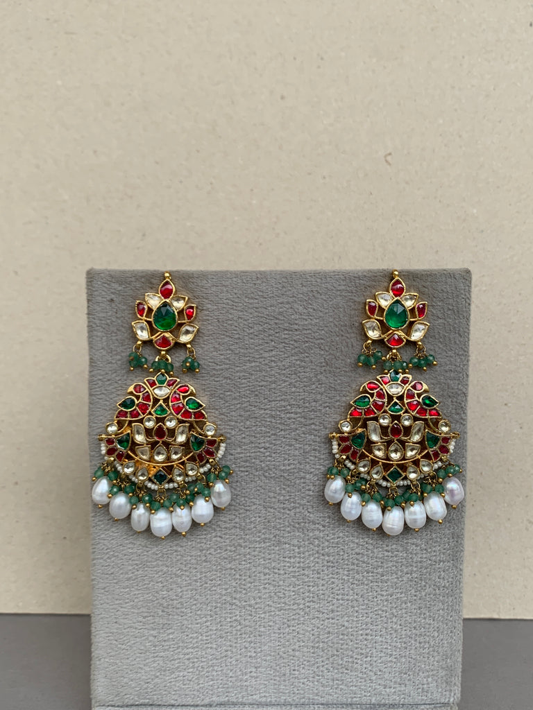 TN577 Jadau Earrings