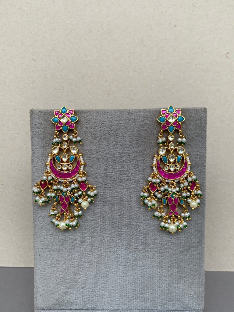 TN604RT Jadau Earrings