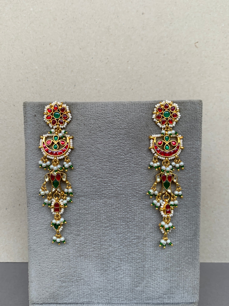 TN601M Jadau Earrings