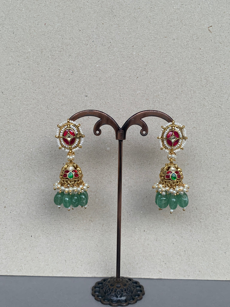 TN621 Jadau Earrings