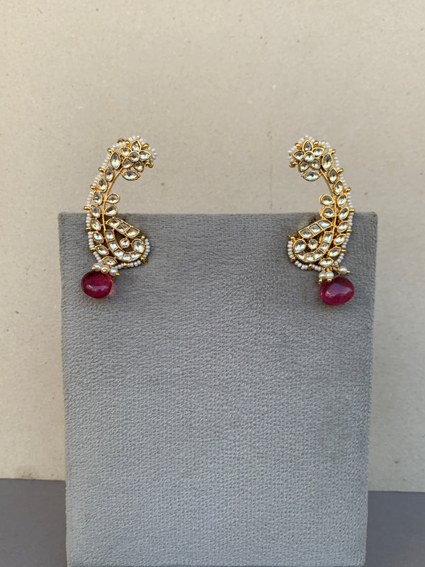 TN775W Kaan Jadau Earrings