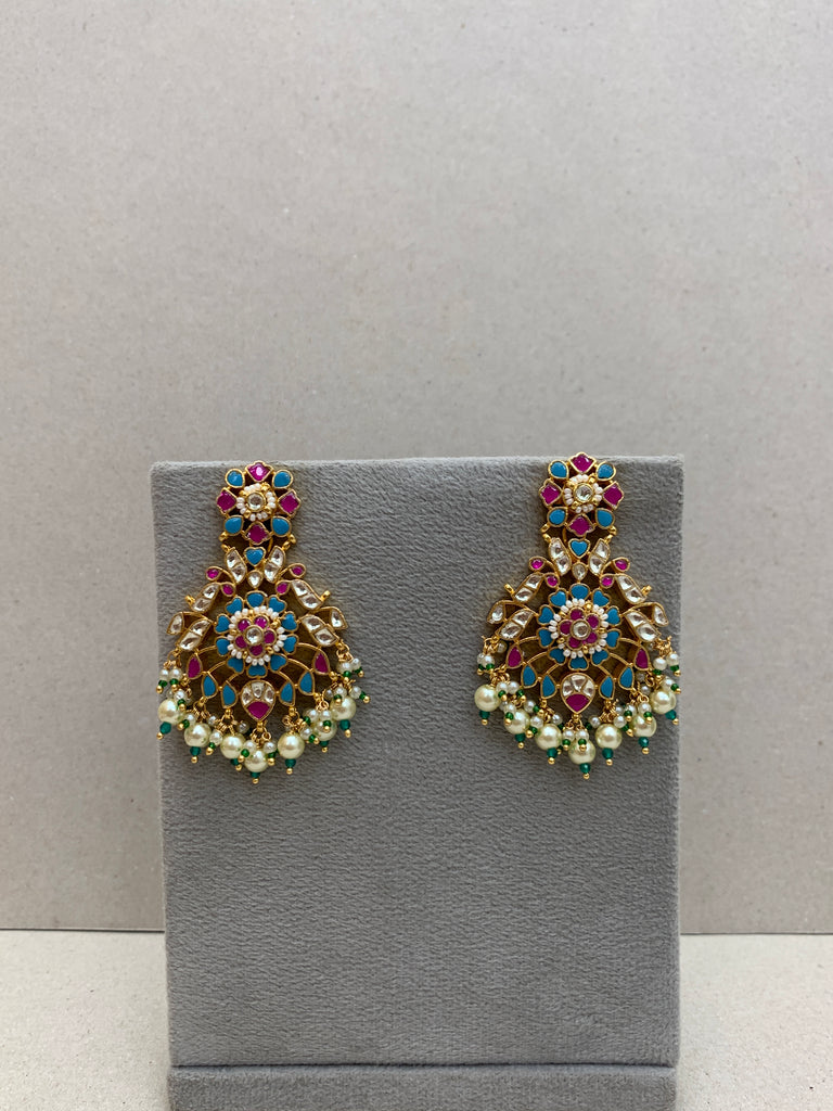 TN790T  Jadau Earrings