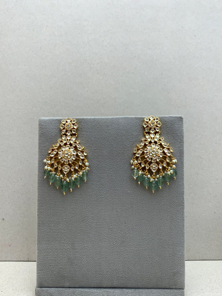 TN790W  Jadau Earrings