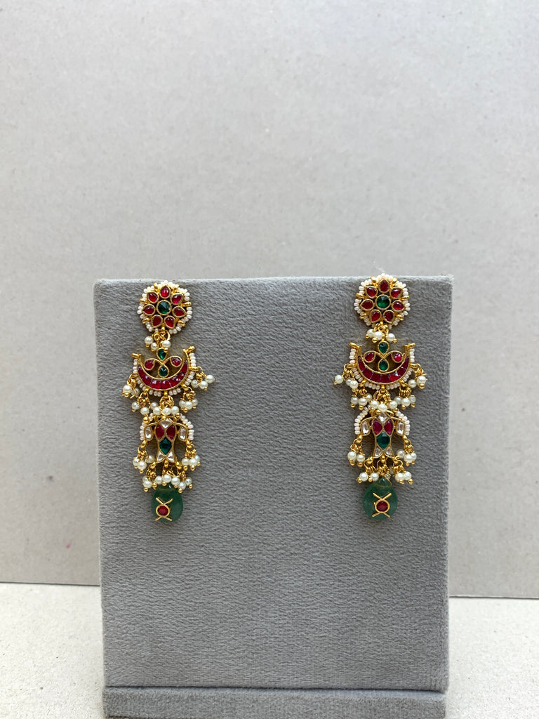 TN892M Jadau Earrings