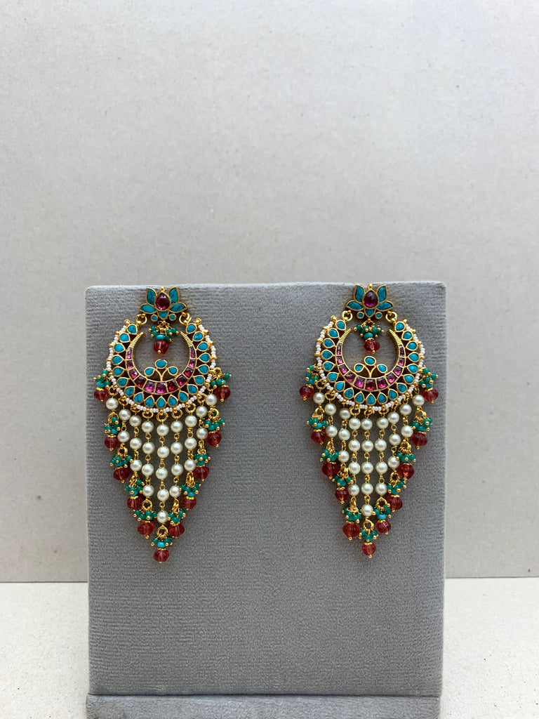 TN906T  Jadau Earrings