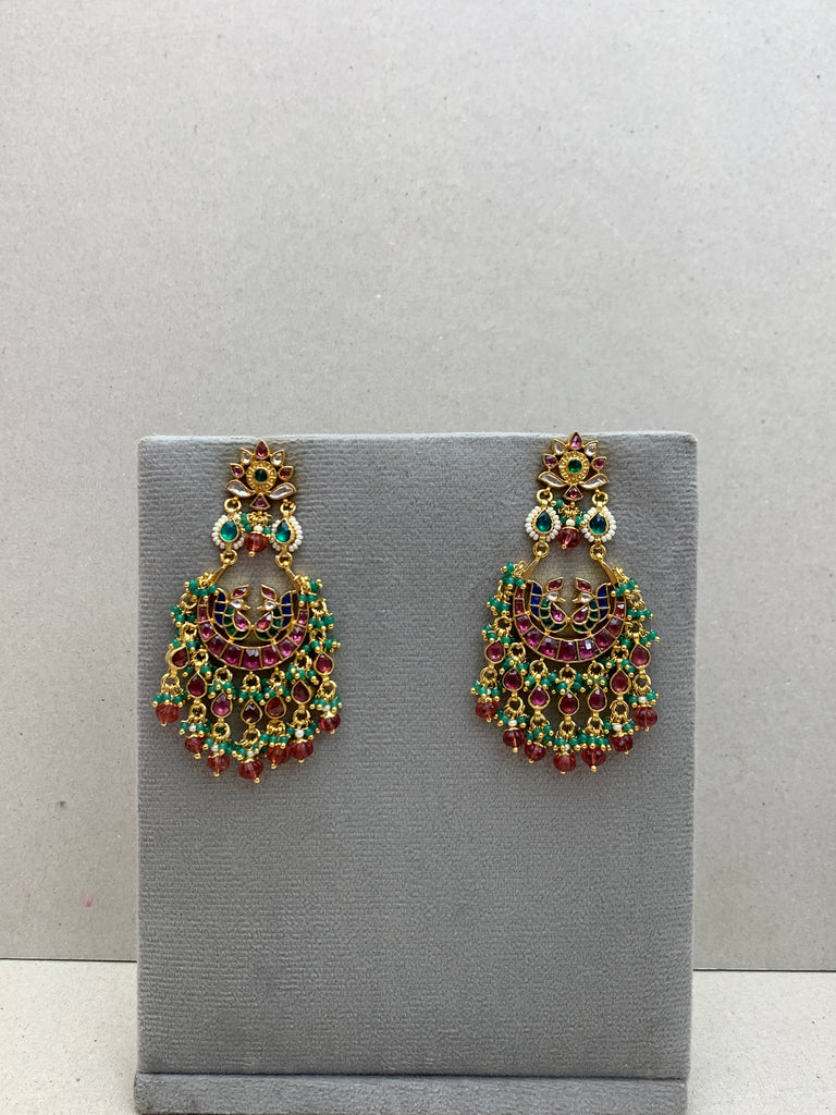 TN920R  Jadau Earrings