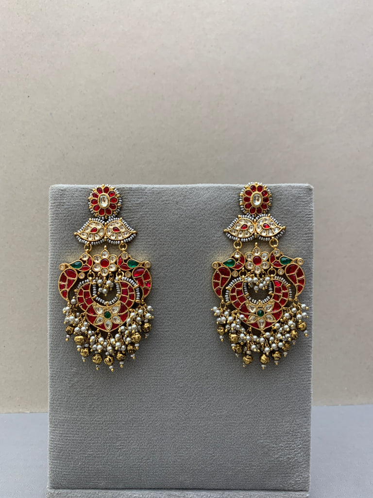 TN944M  Jadau Earrings