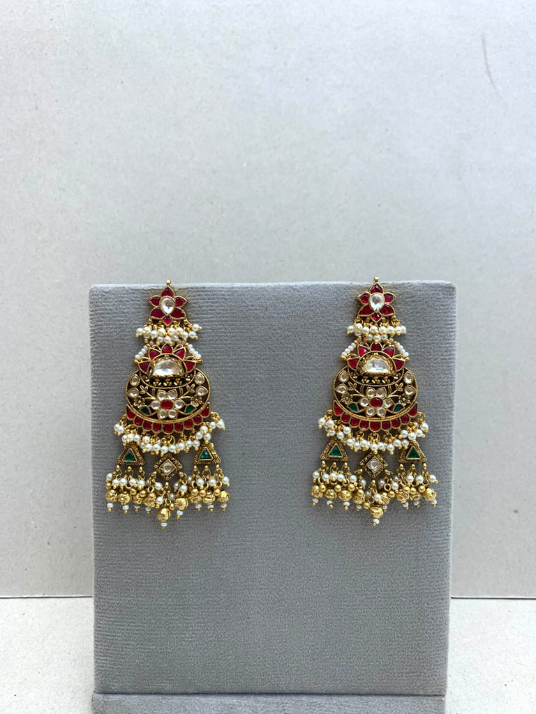 TN964M  Jadau Earrings