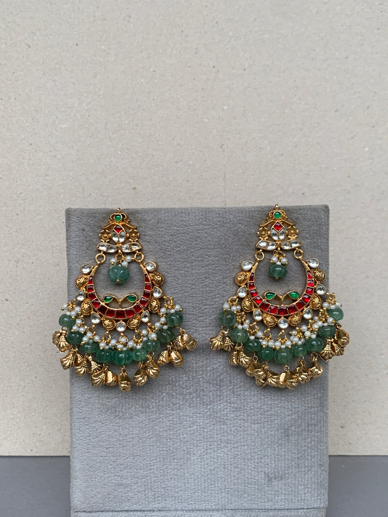 TN507 Jadau Earrings