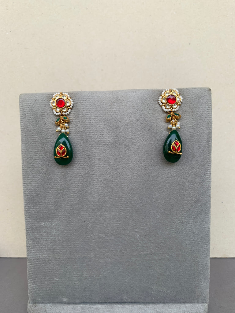 TN519M Jadau Earrings