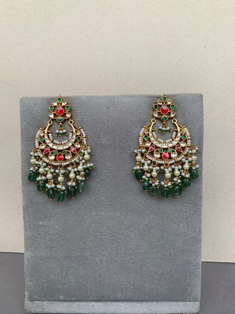 TN639 Jadau Earrings