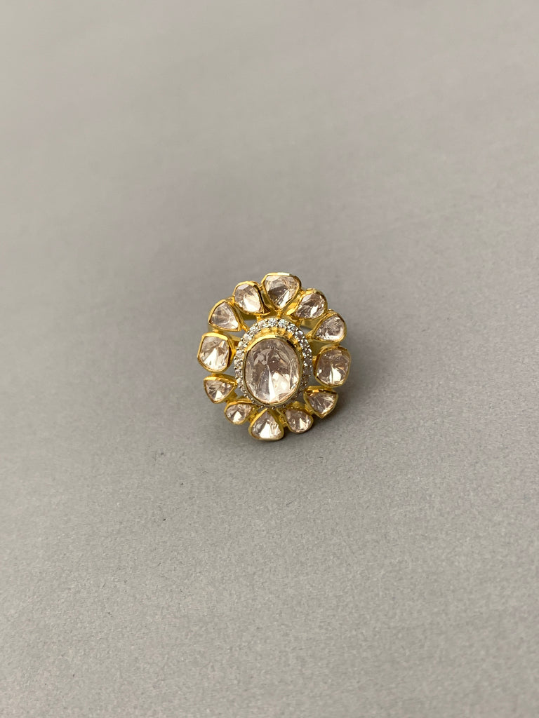UA234  Moissanite Silver Ring
