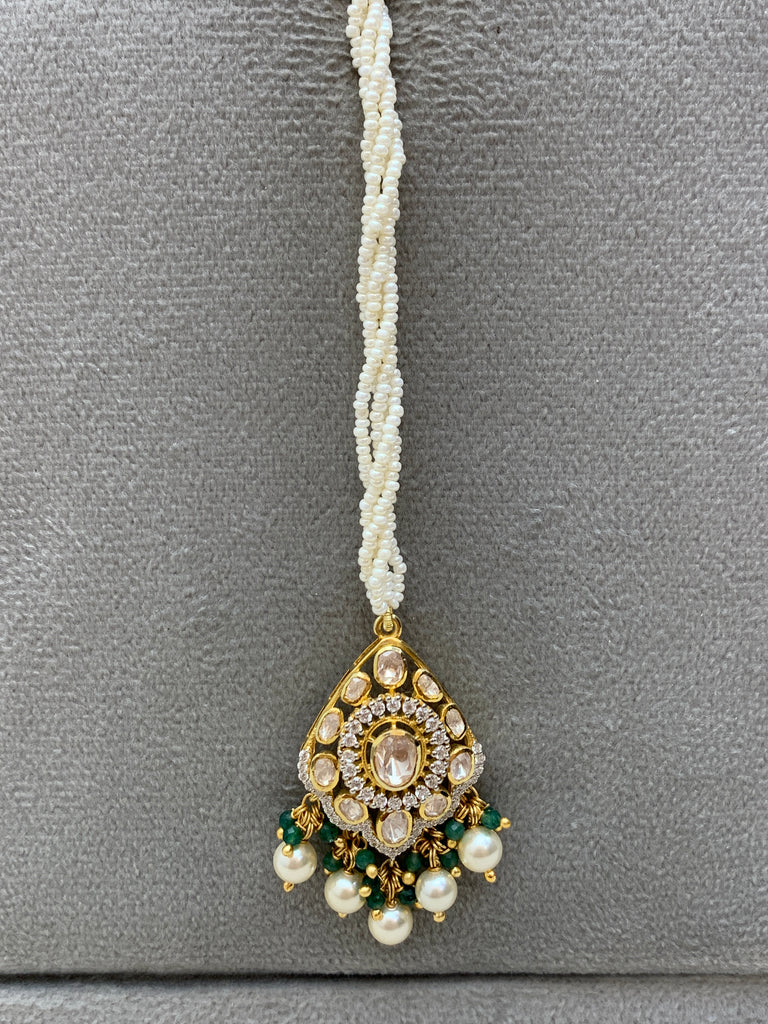 UA258  Moissanite Mangtika