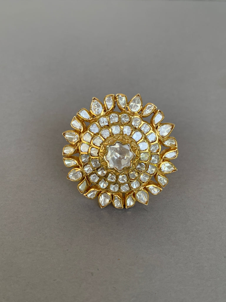 UA30 Moissanite Silver Ring