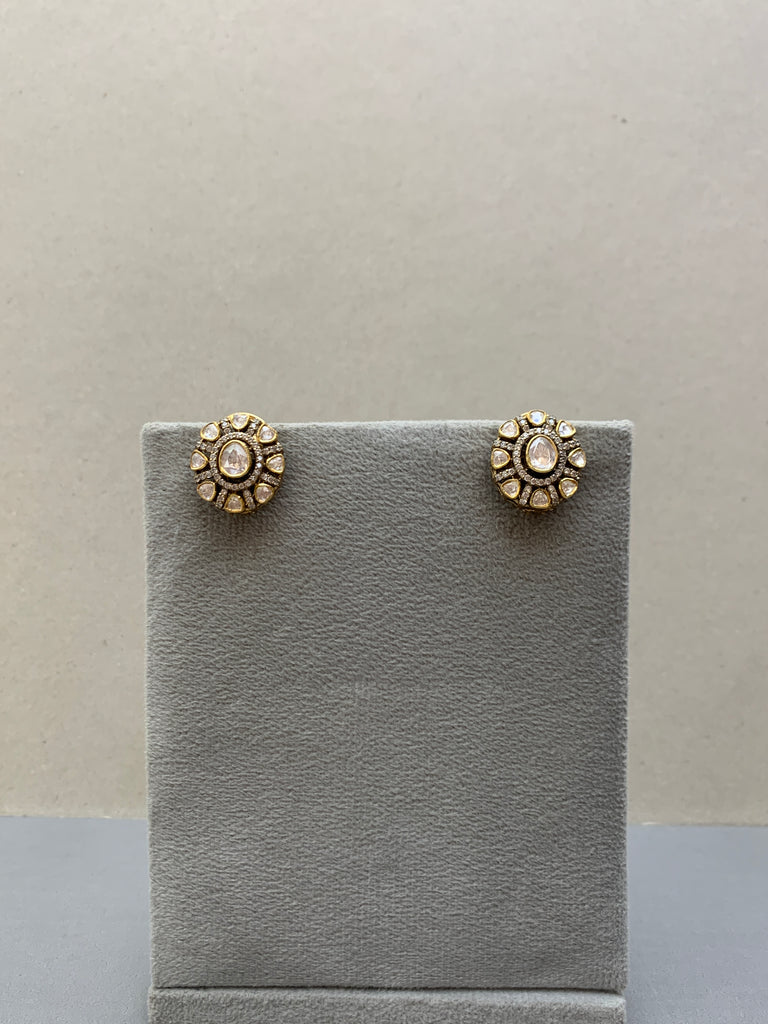 UE108  Moissanite Earrings