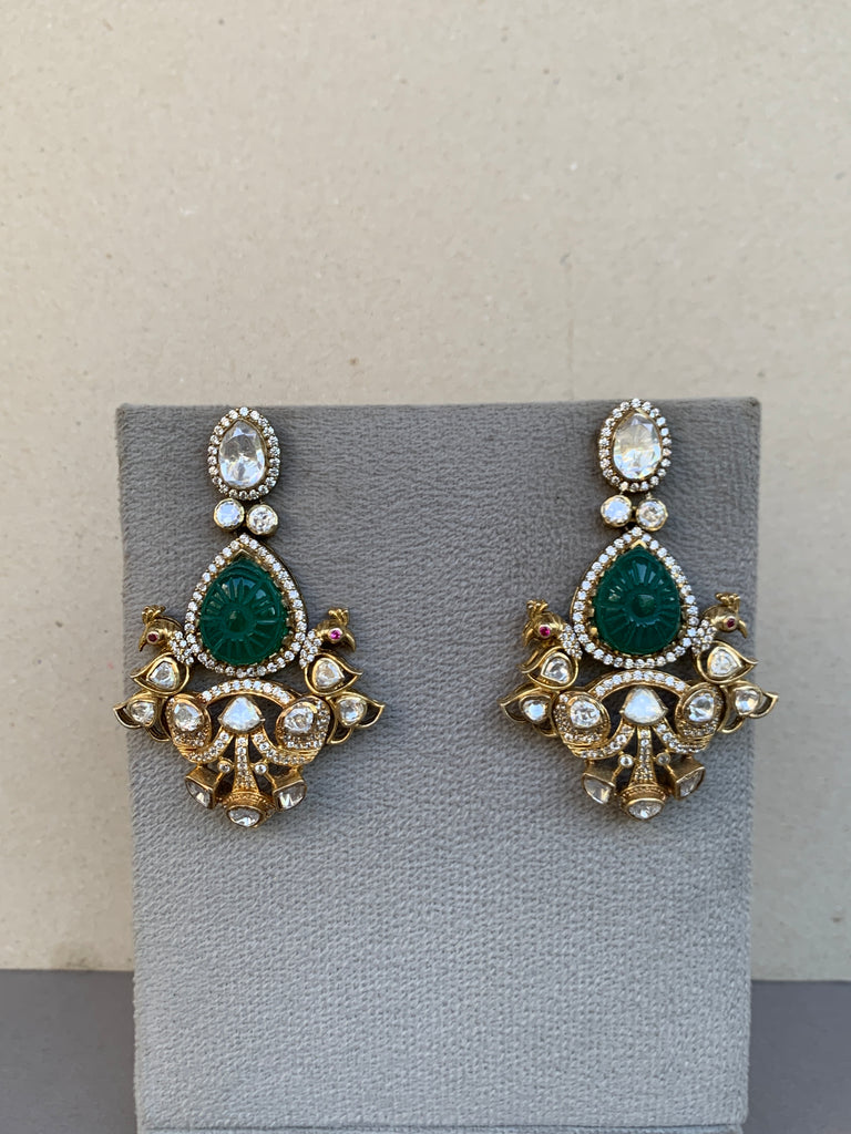UE144 Moissanite Earrings