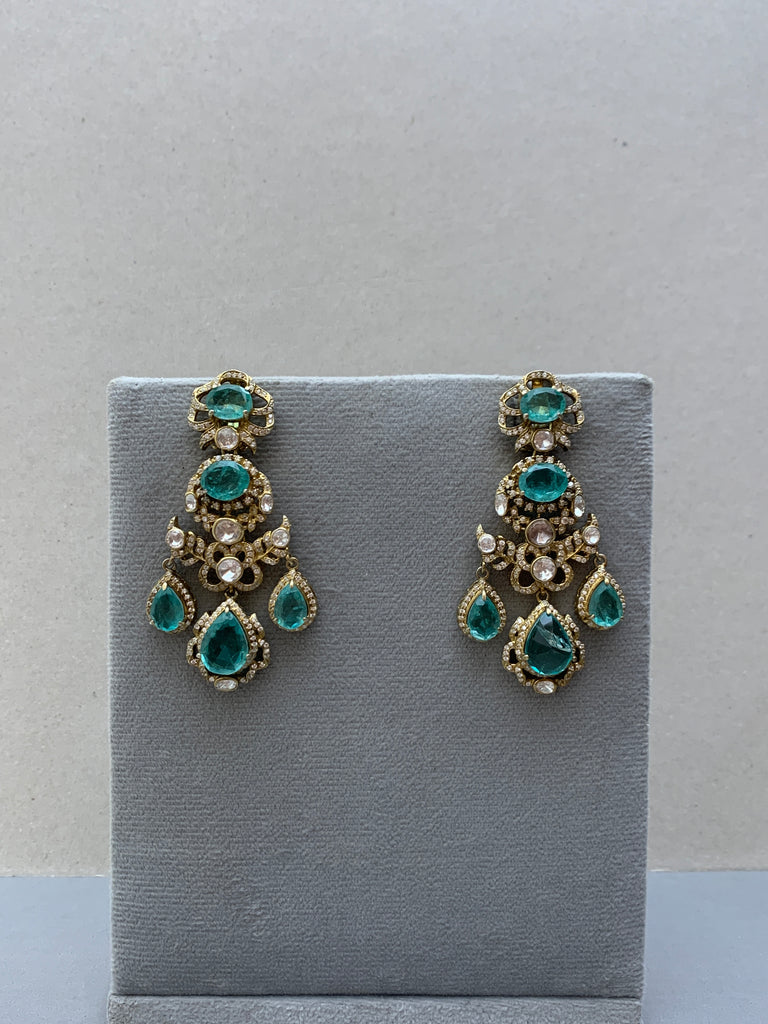UE168  Moissanite Earrings
