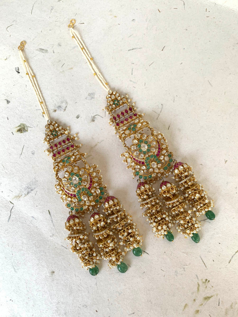 UE20 Moissanite Kanauti Earrings