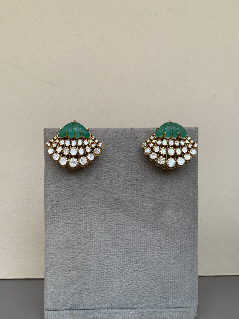 UE209  Moissanite Earrings