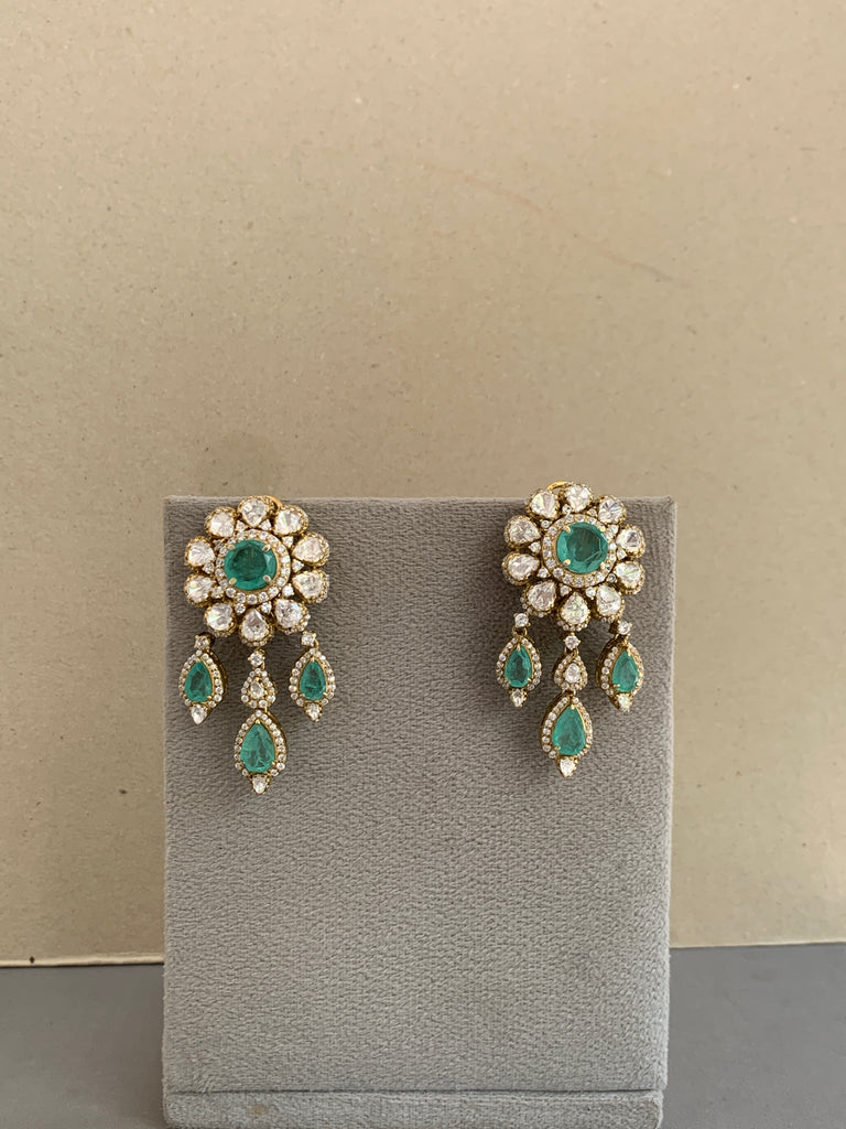 UE274  Moissanite Earrings