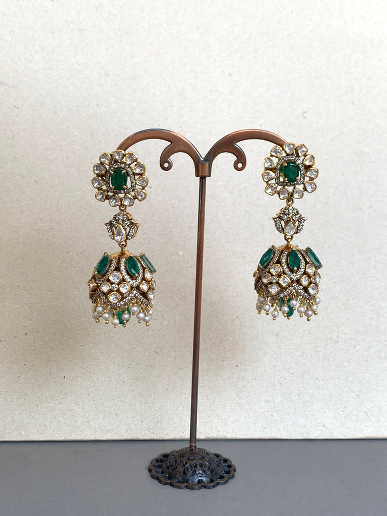 UE285  Moissanite Earrings