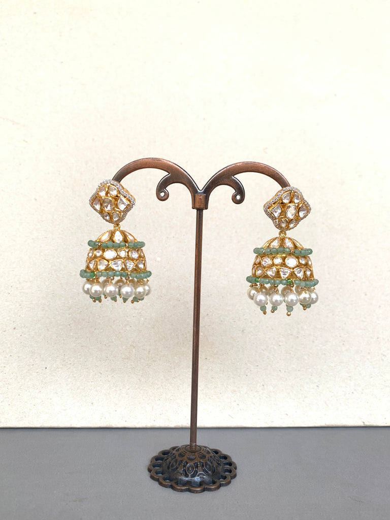 UE294  Moissanite Earrings