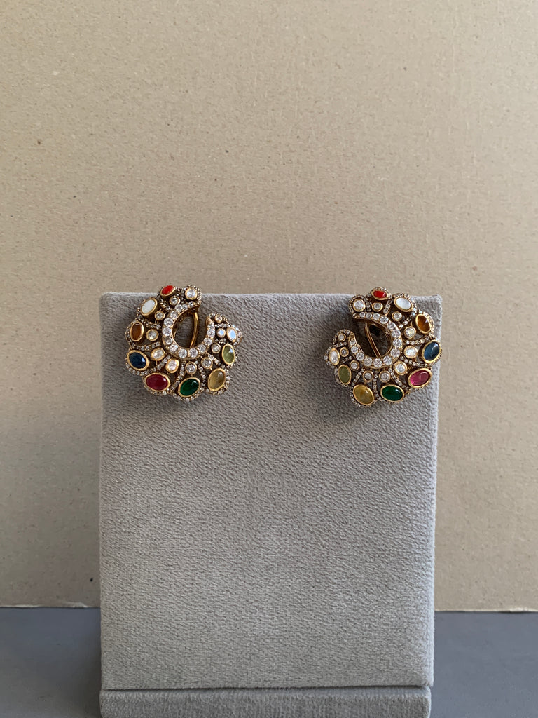 UE302  Moissanite Earrings