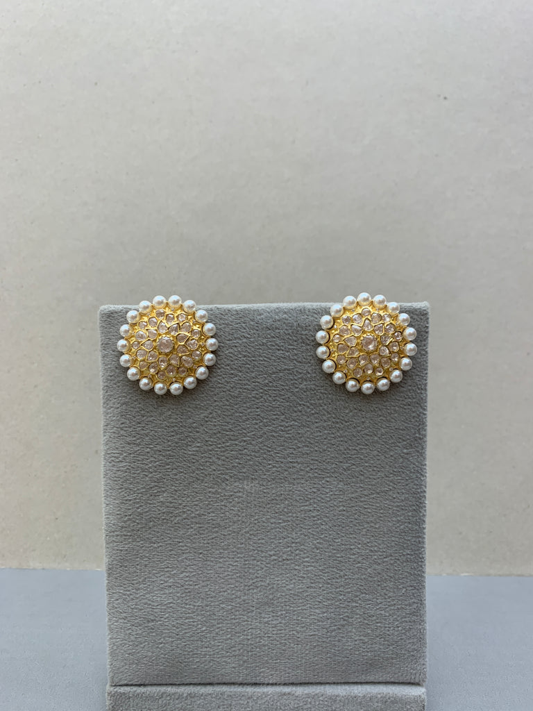 UE319  Moissanite Earrings