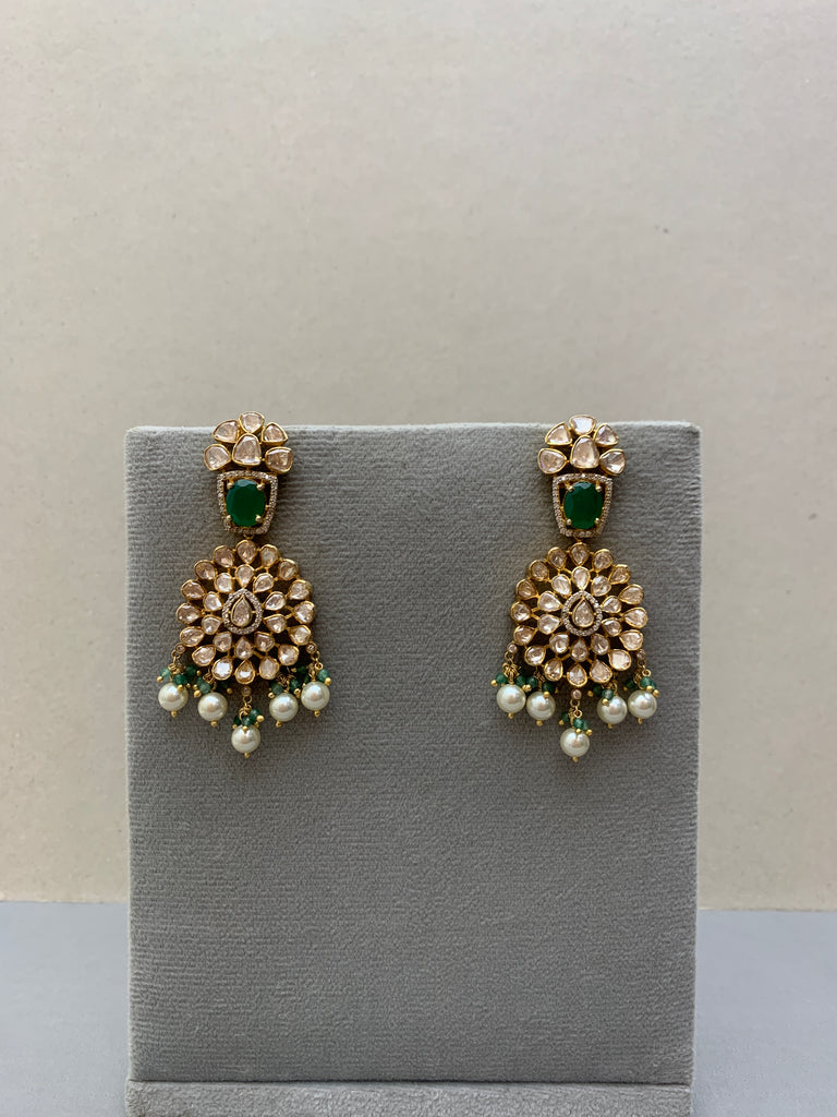 UE324  Moissanite Earrings
