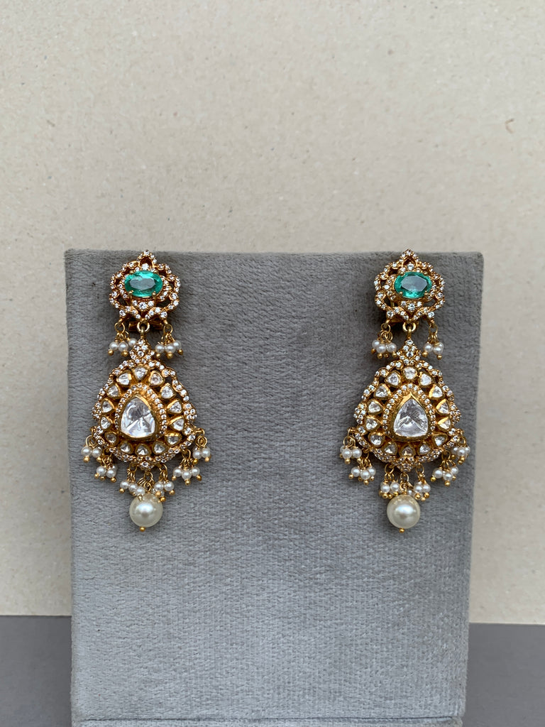 UE37 Moissanite Earrings