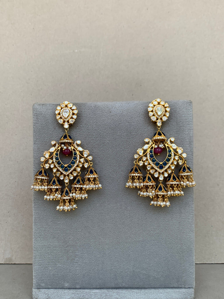 UE38 Moissanite Earrings