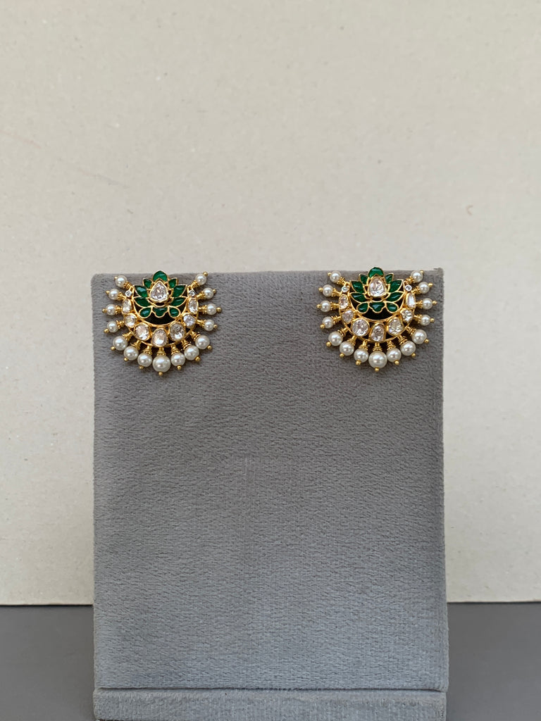 UE46G  Moissanite Earrings