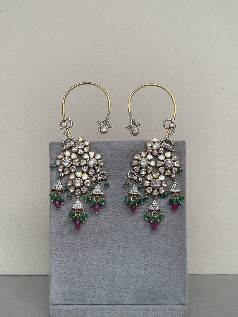 UE47 Moissanite Kaan Earrings