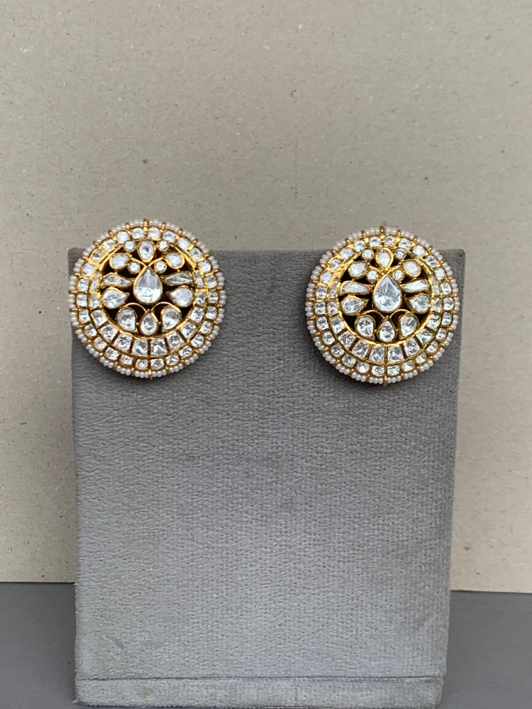 UE68 Moissanite Earrings