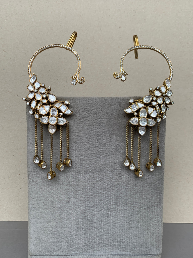 UE90 Moissanite Kaan Earrings