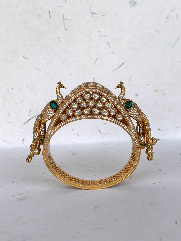 UM053 Indo Western Peacock Bracelet