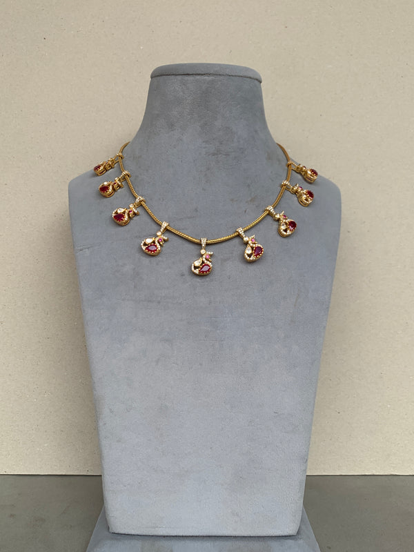 US103 Moissanite Necklace