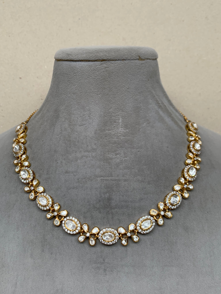 US108 Moissanite Set with Earrings