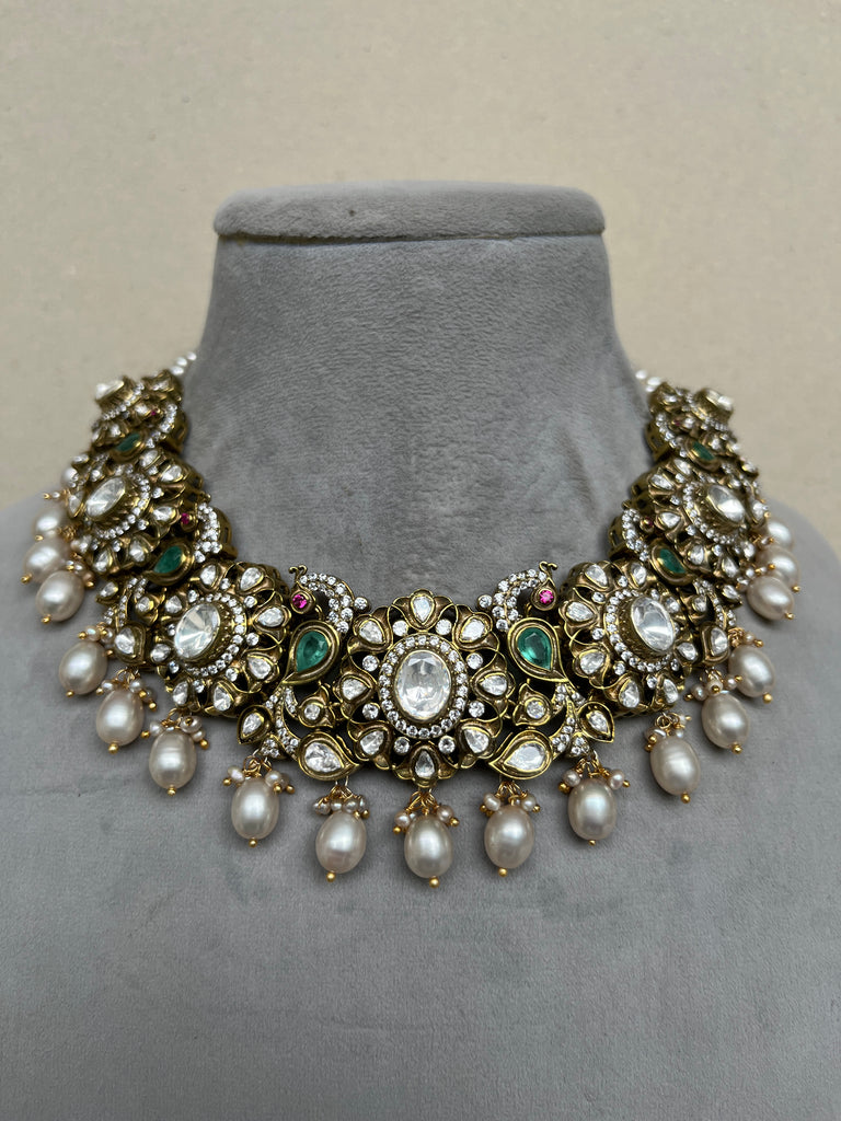 US135 Moissanite Set with Earrings