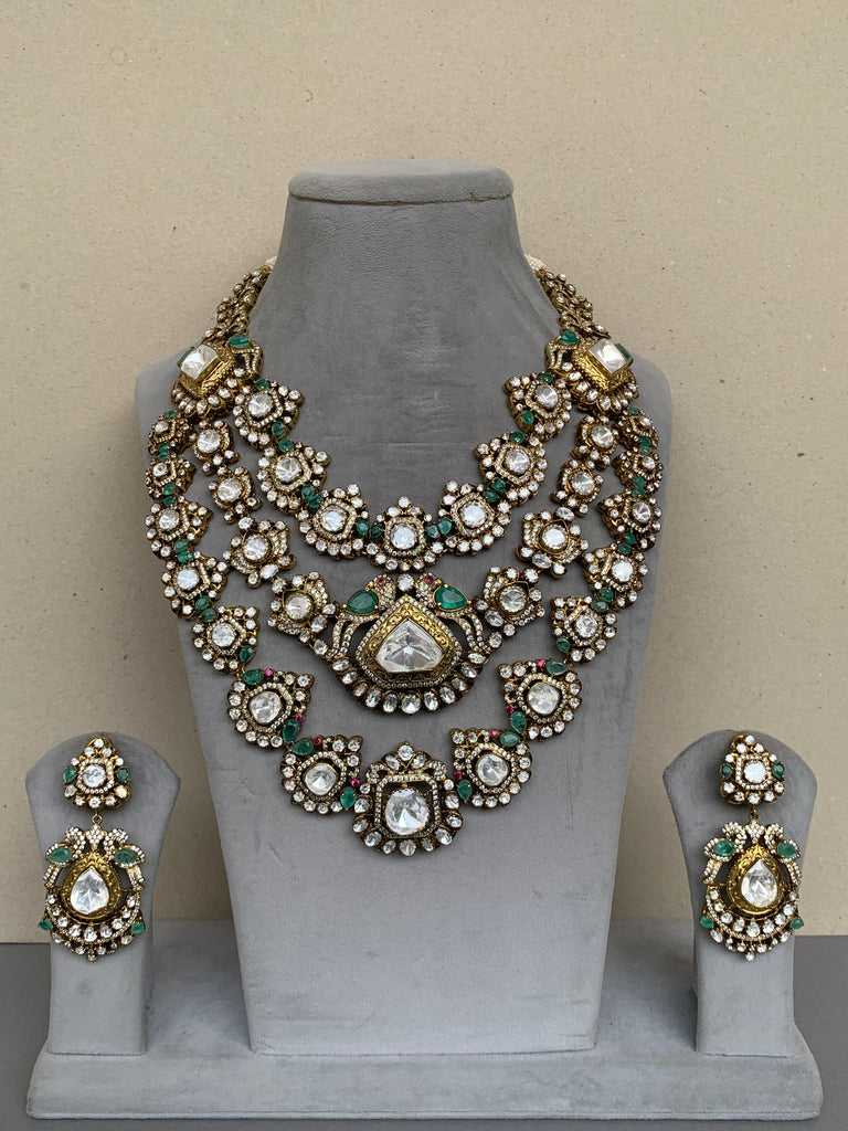 US142 Moissanite Set with Earrings