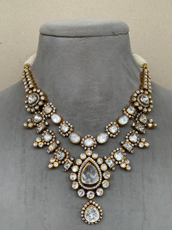 US190 Moissanite Set with Earrings