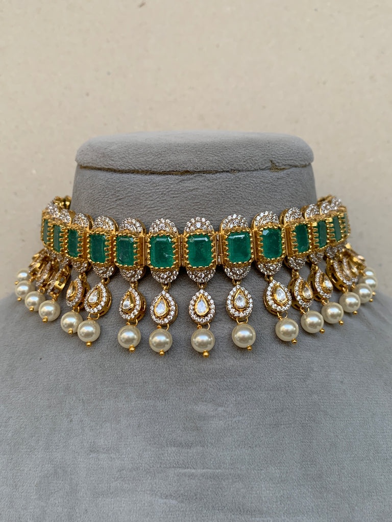 US222 Moissanite Set with Earrings