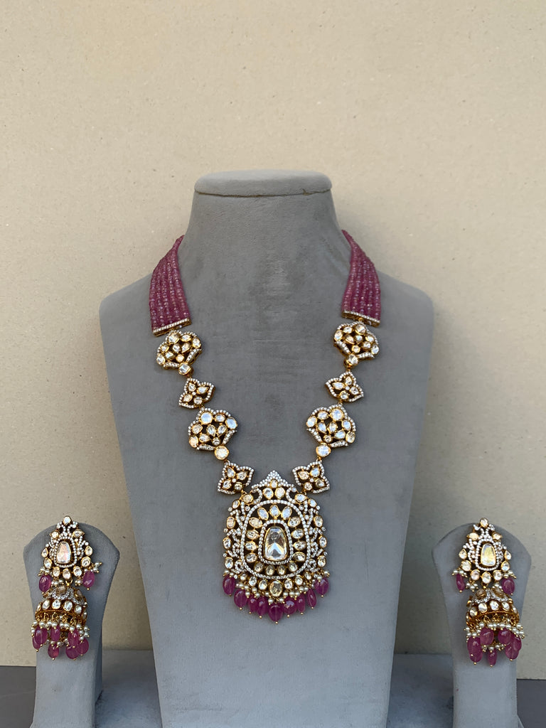 US474 Moissanite Set with Earrings