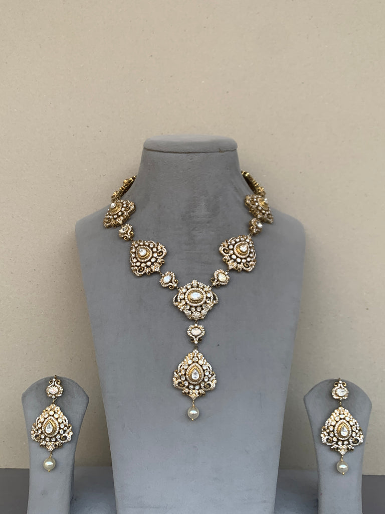 US496 Moissanite Set with Earrings