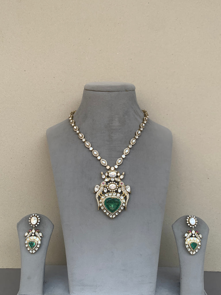 US497 Moissanite Set with Earrings