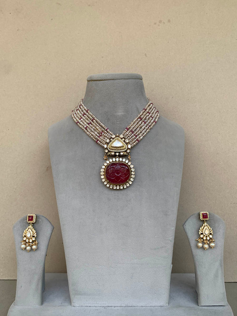 US57 Moissanite Set with Earrings