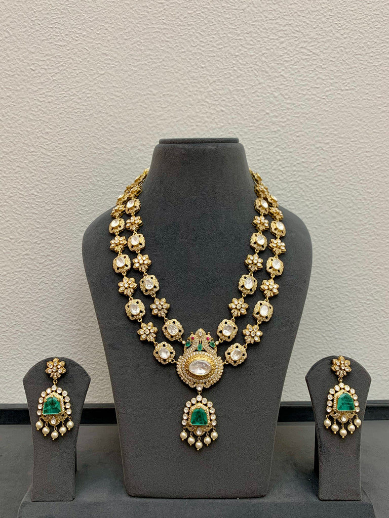 US603  Moissanite Set With Earrings