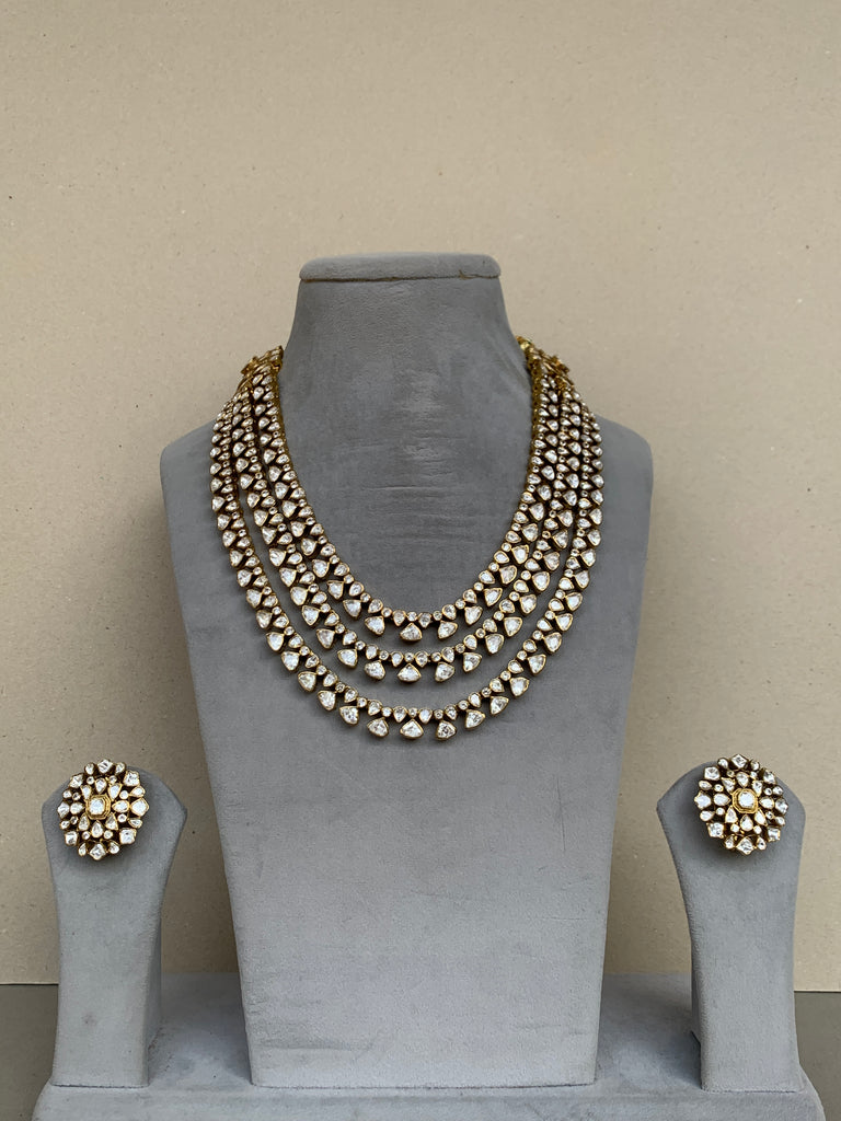 US74 Moissanite Set with Earrings